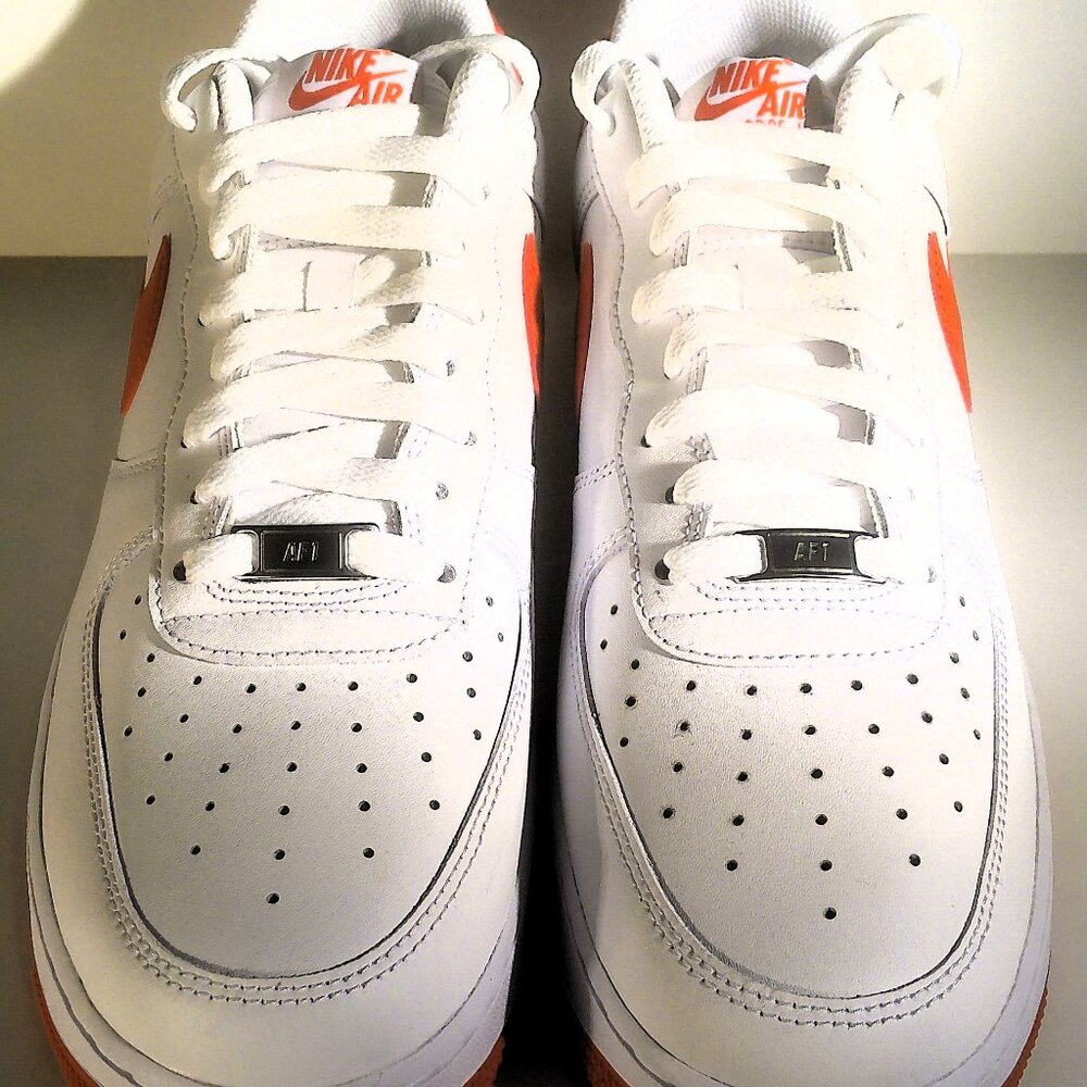 Men's Nike Air Force 1 Shoes Size 12 White Dragon Red New in box